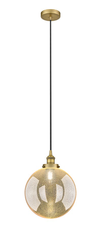 Edison Mini Pendant Cast Brass Antique