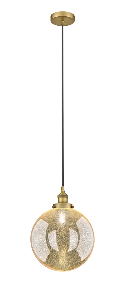 Edison Mini Pendant Cast Brass Antique