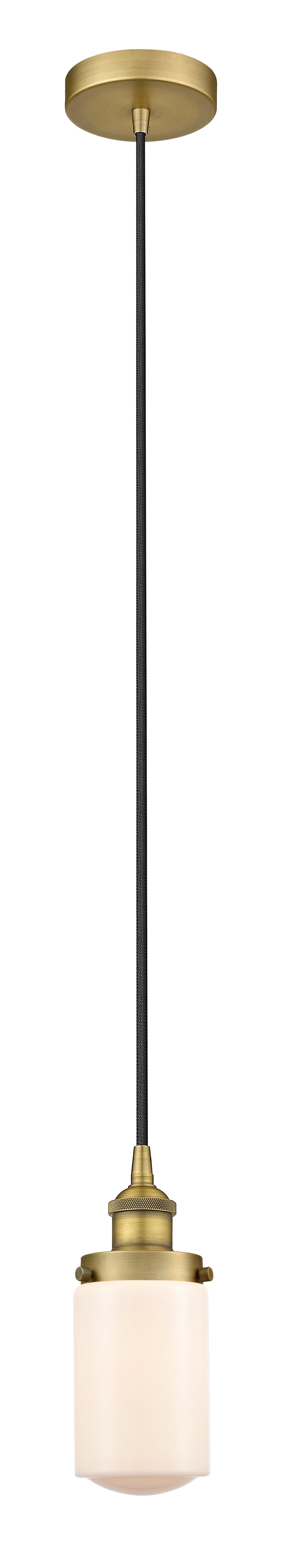 Edison Mini Pendant Antique Brass Finish