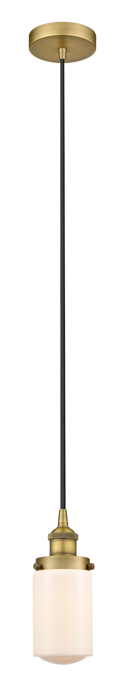 Edison Mini Pendant Antique Brass Finish