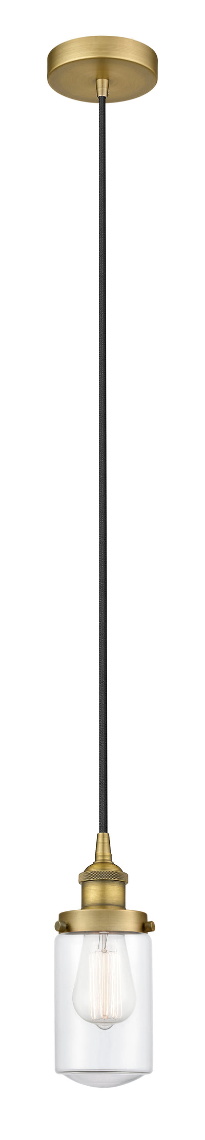 Edison Mini Pendant Antique Brass Finish