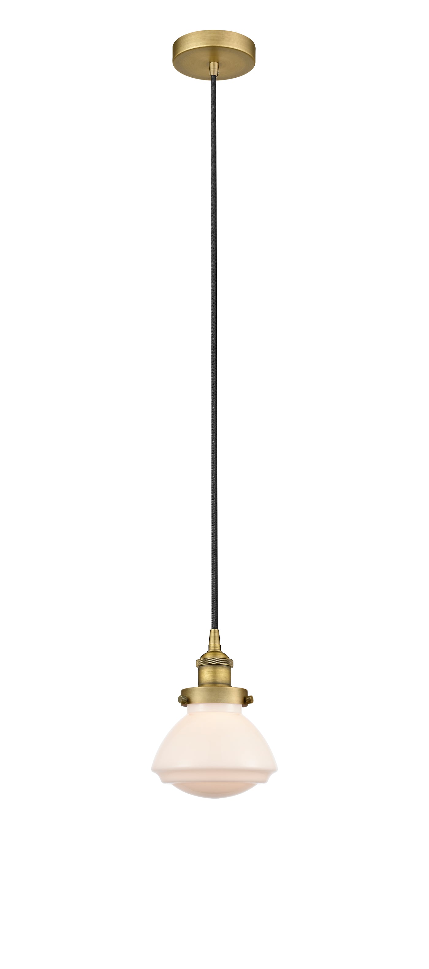 Edison Mini Pendant Antique Brass Finish
