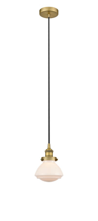 Edison Mini Pendant Antique Brass Cast