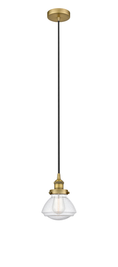 Edison Mini Pendant Antique Brass Finish