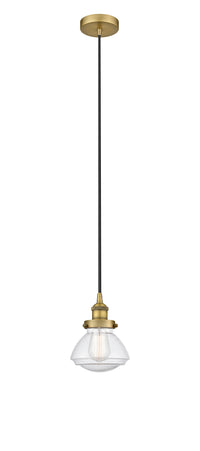 Edison Mini Pendant Antique Brass Cast