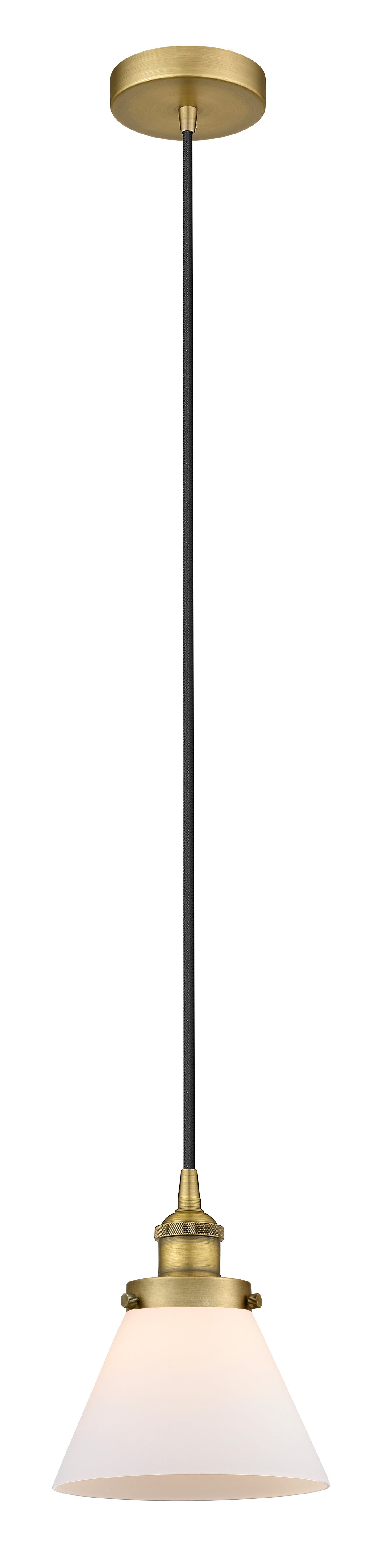 Edison Mini Pendant Antique Brass Finish