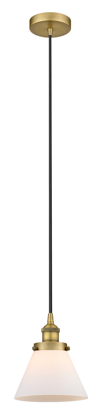 Edison Mini Pendant Antique Brass Finish