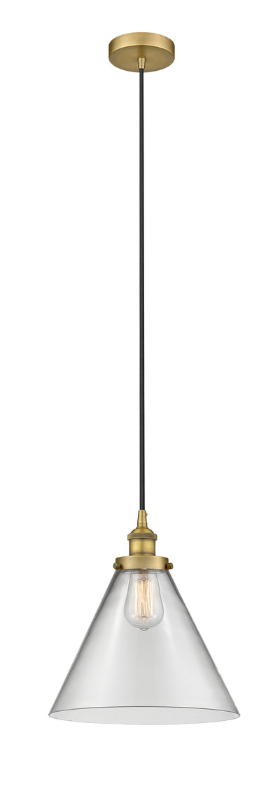Edison Mini Pendant Cast Antique Brass