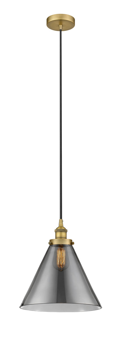 Edison Mini Pendant Cast Brass Antique