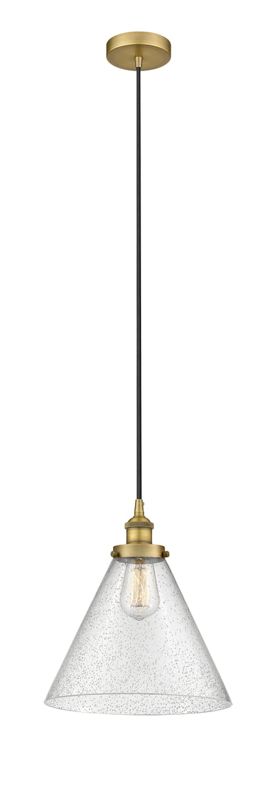 Edison Mini Pendant Cast Antique Brass