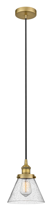 Edison Mini Pendant Antique Brass Finish
