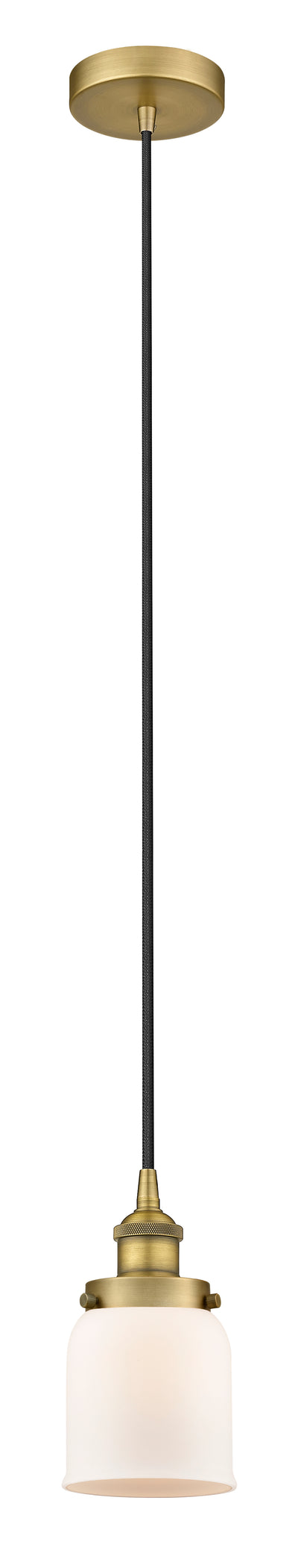 Edison Mini Pendant Antique Brass Finish