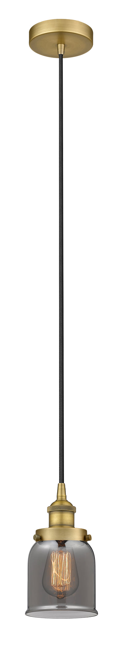 Edison Mini Pendant Antique Brass Finish