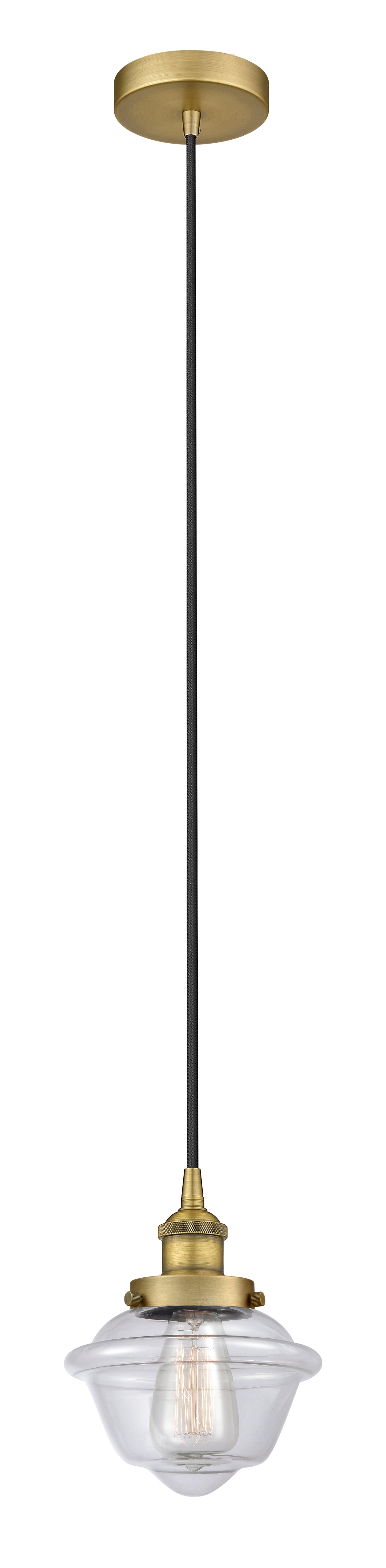 Edison Mini Pendant Antique Brass Finish