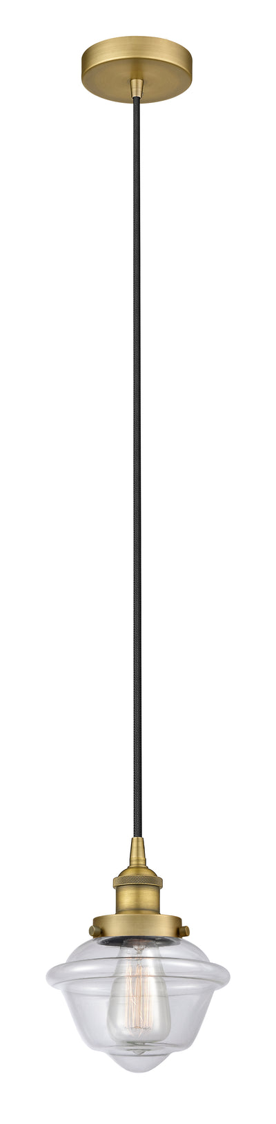 Edison Mini Pendant Antique Brass Finish