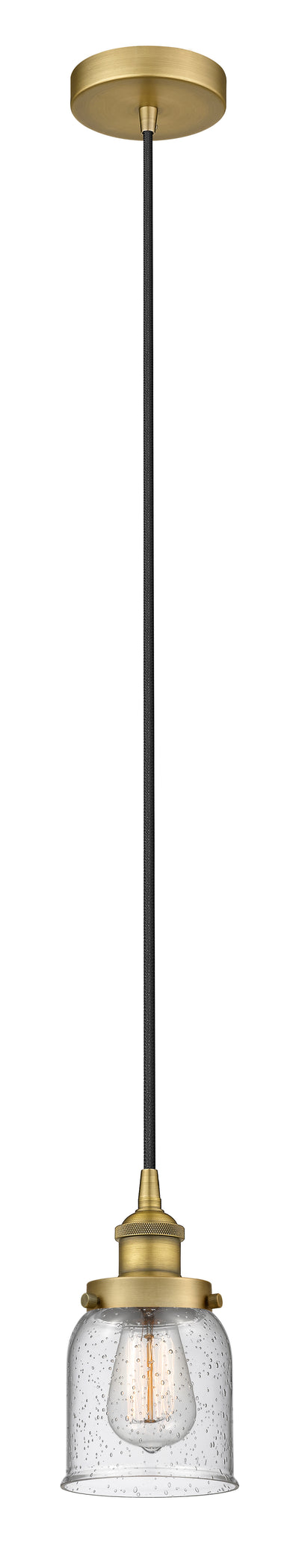 Edison Mini Pendant Antique Brass Finish