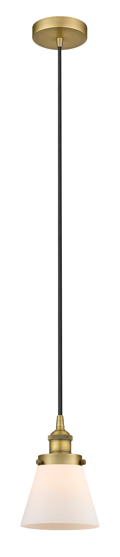 Edison Mini Pendant Antique Brass Finish