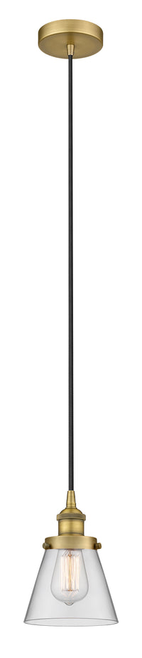 Edison Mini Pendant Antique Brass Finish
