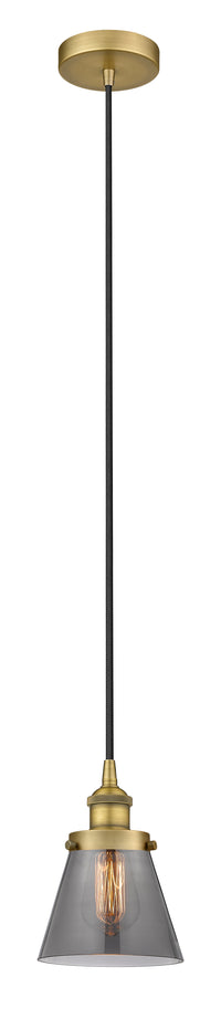 Edison Mini Pendant Antique Brass Finish