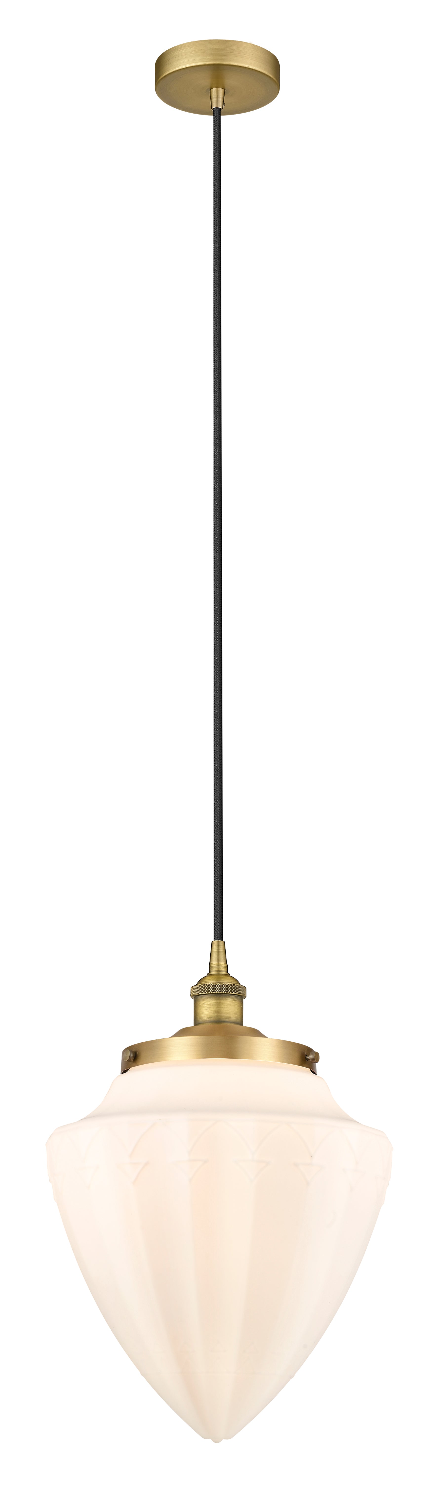 Edison Mini Pendant Antique Brass Finish