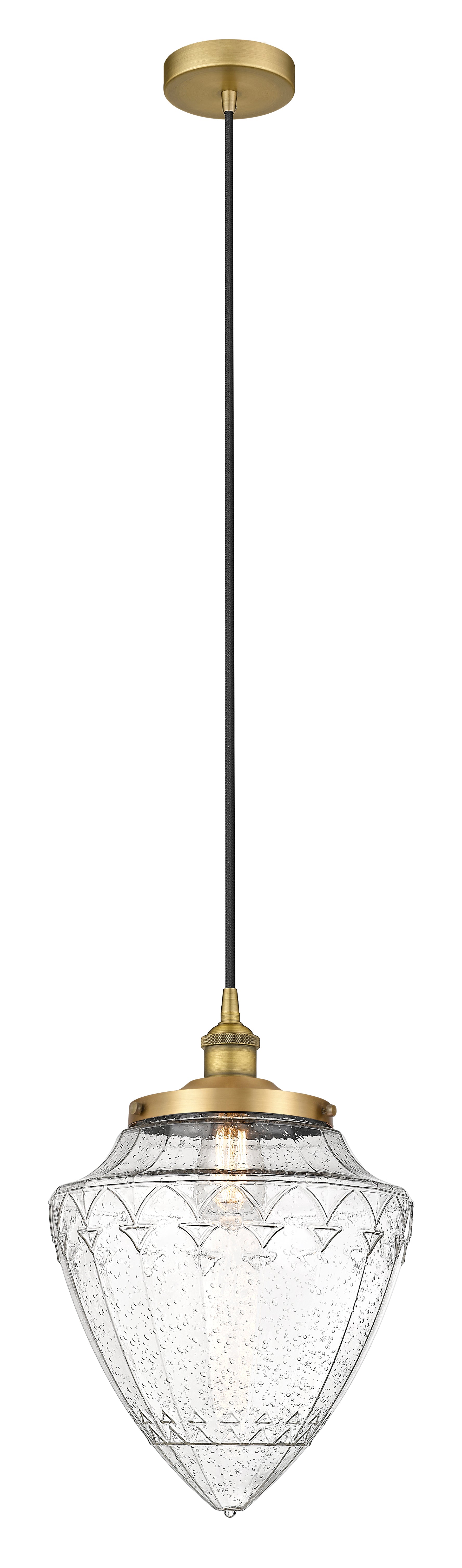 Edison Mini Pendant Antique Brass Finish