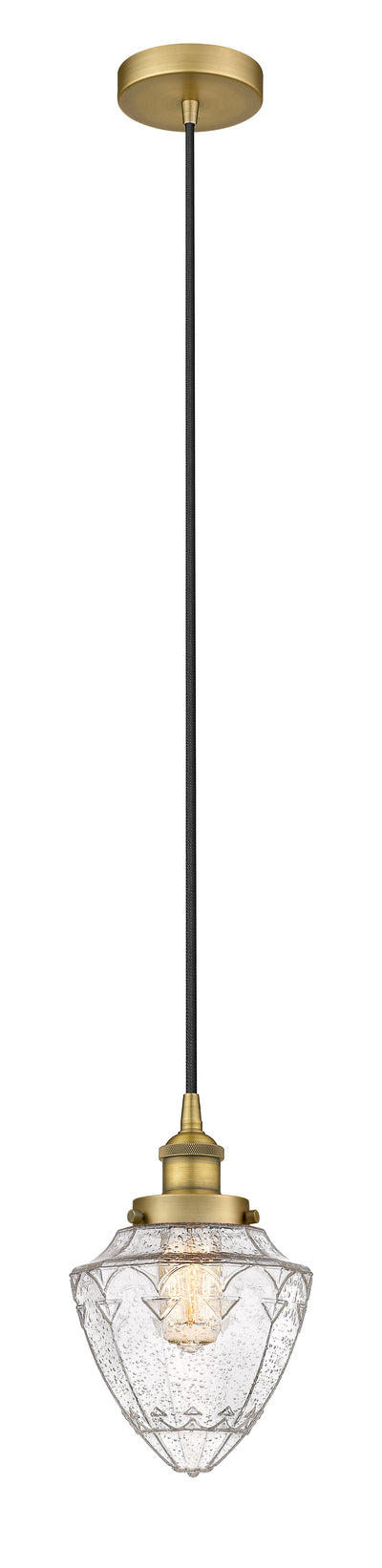 Edison Mini Pendant Antique Brass Finish