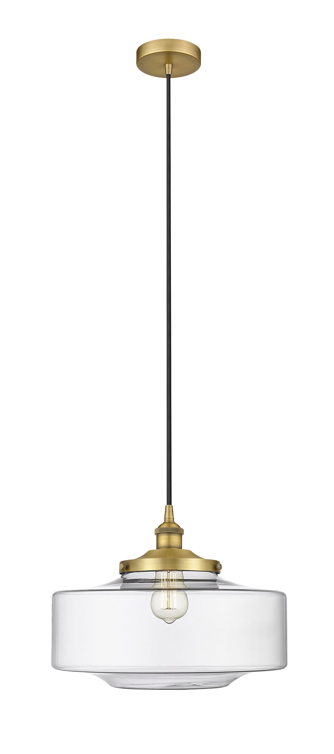 Edison Mini Pendant Antique Brass Finish