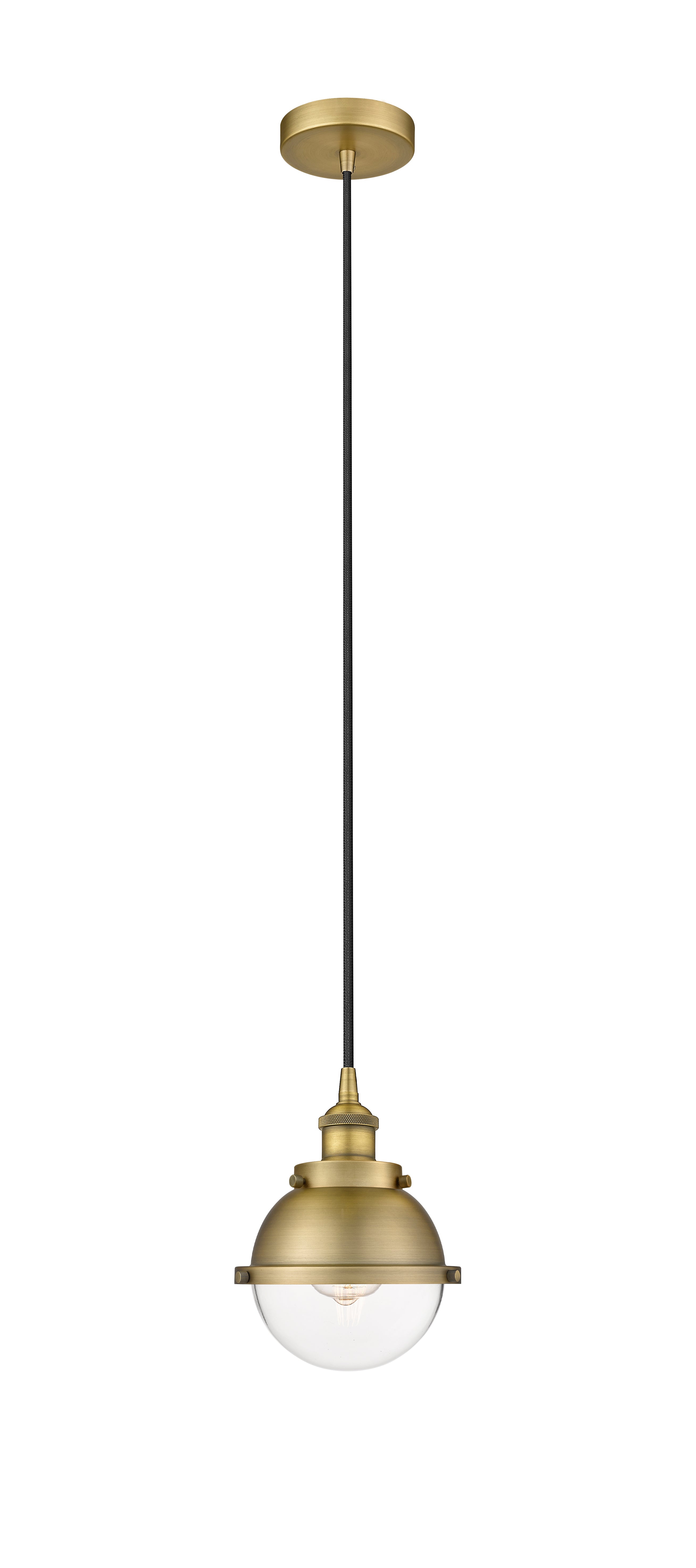Edison Mini Pendant Brushed Brass Cast
