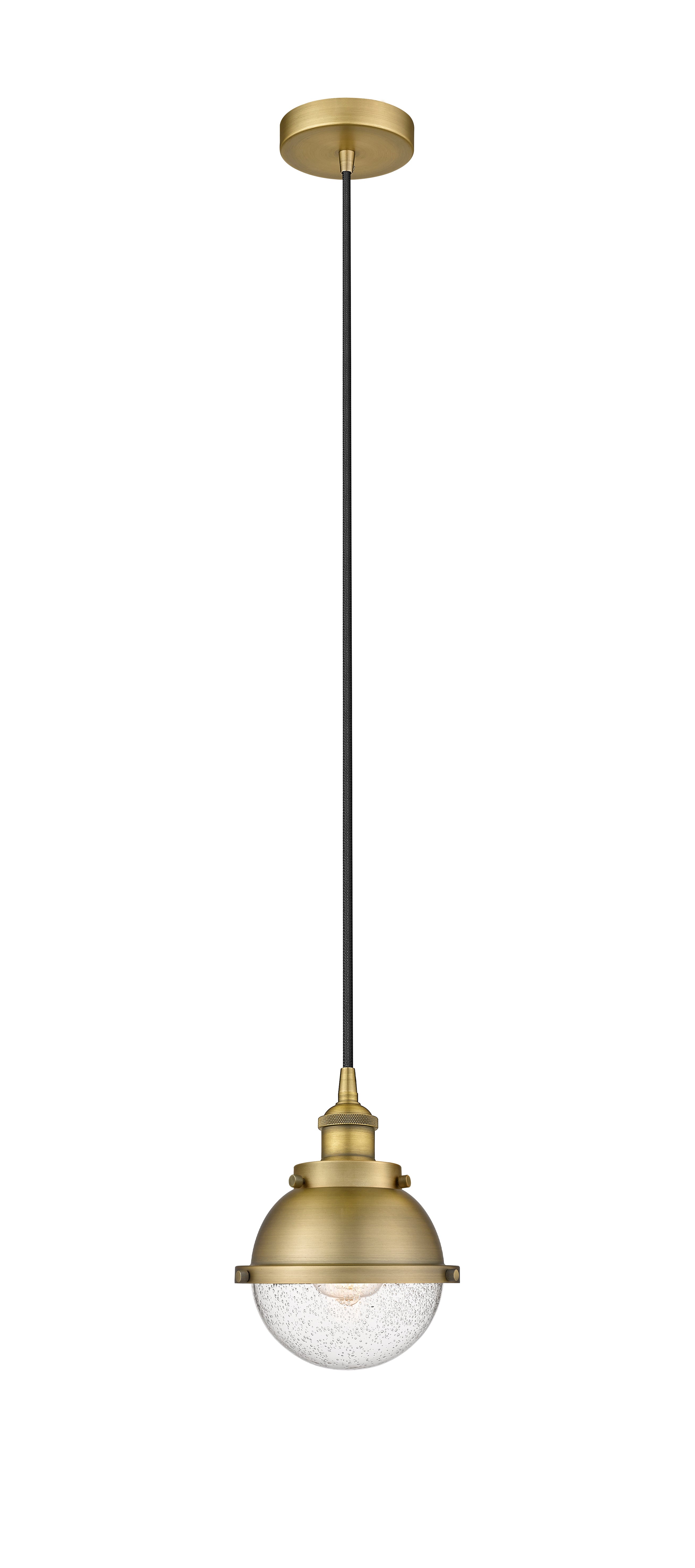 Edison Mini Pendant Brushed Brass Cast