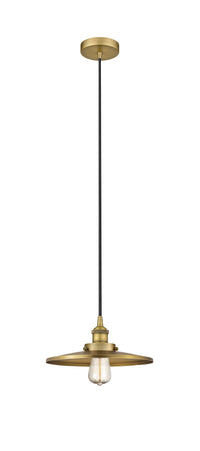 Edison Mini Pendant Antique Brass Cast