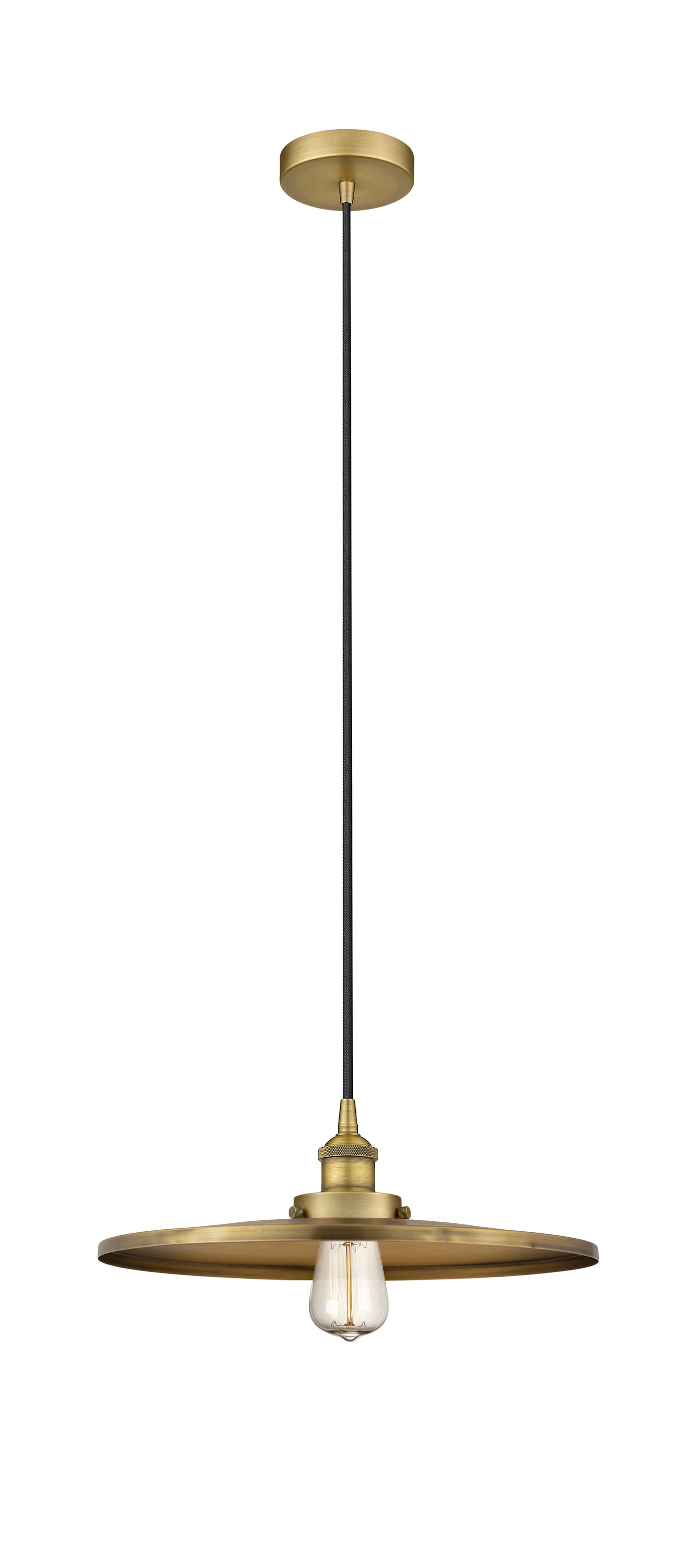Edison Mini Pendant Antique Brass Finish
