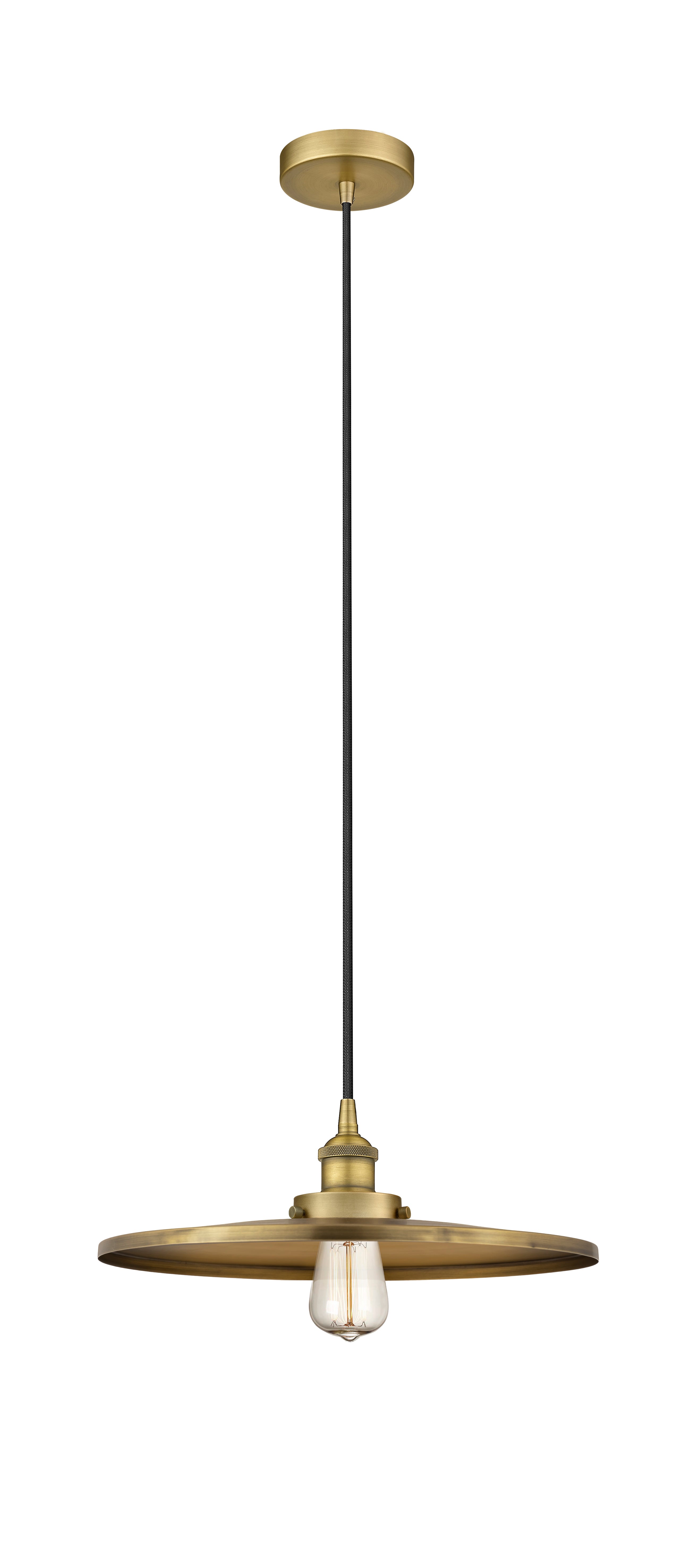 Edison Mini Pendant Antique Brass Finish