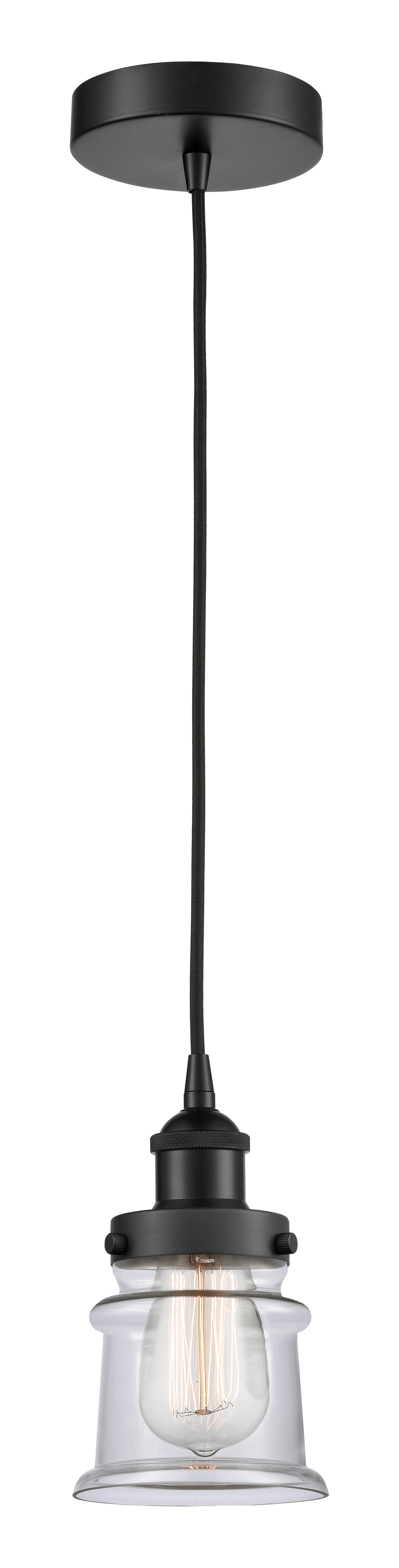 Edison Mini Pendant Antique Brass Finish