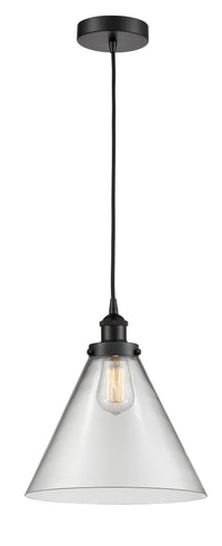Edison Mini Pendant Cast Brass Antique