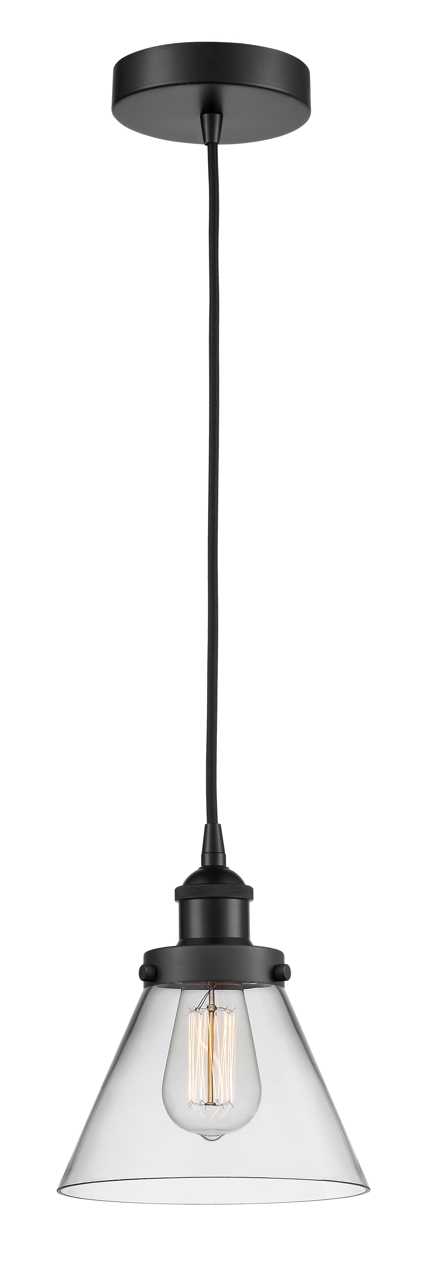 Edison Mini Pendant Antique Brass Finish