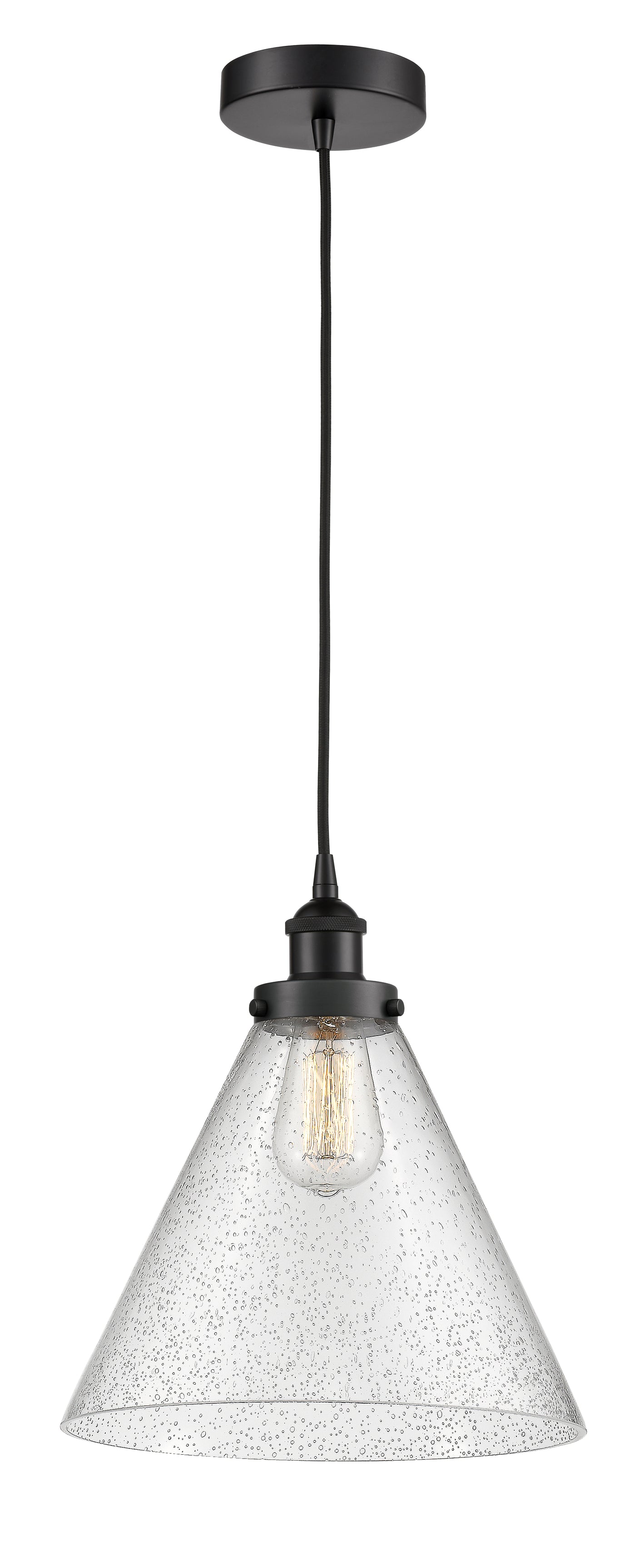 Edison Mini Pendant Cast Brass Antique