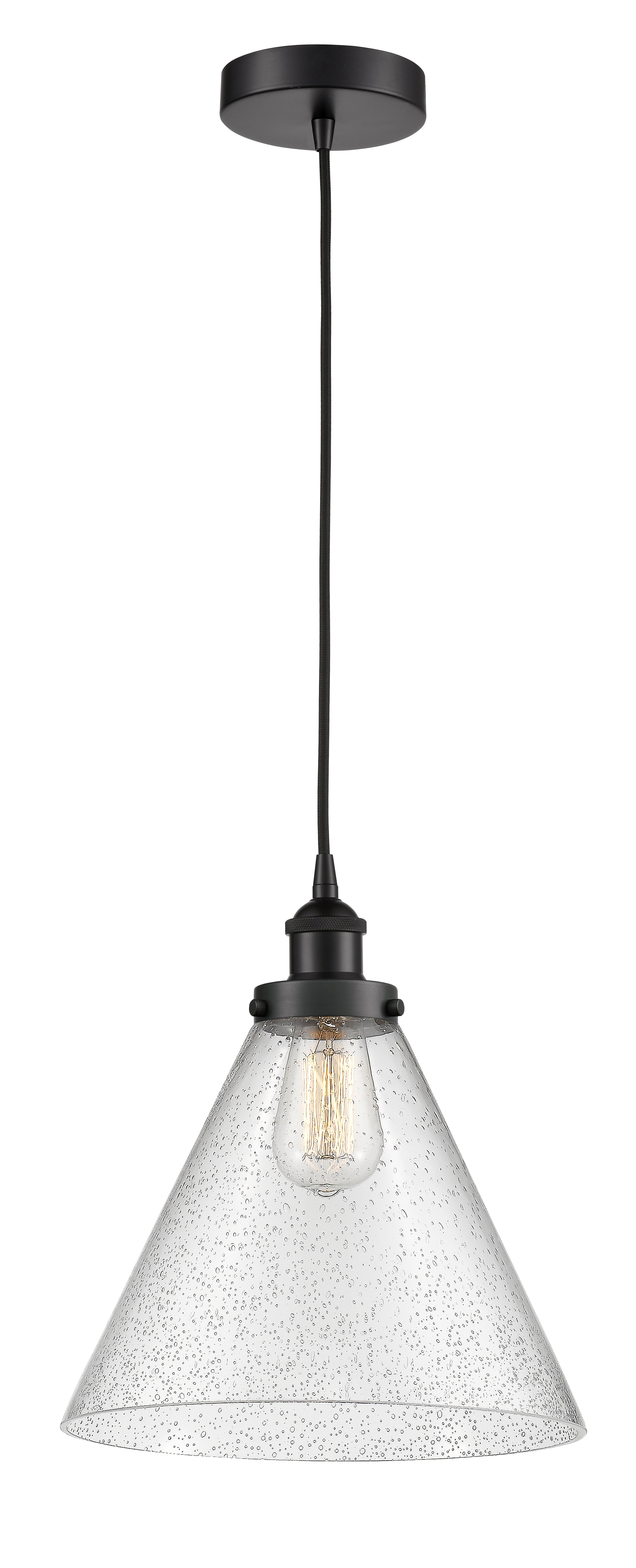Edison Mini Pendant Cast Brass Antique