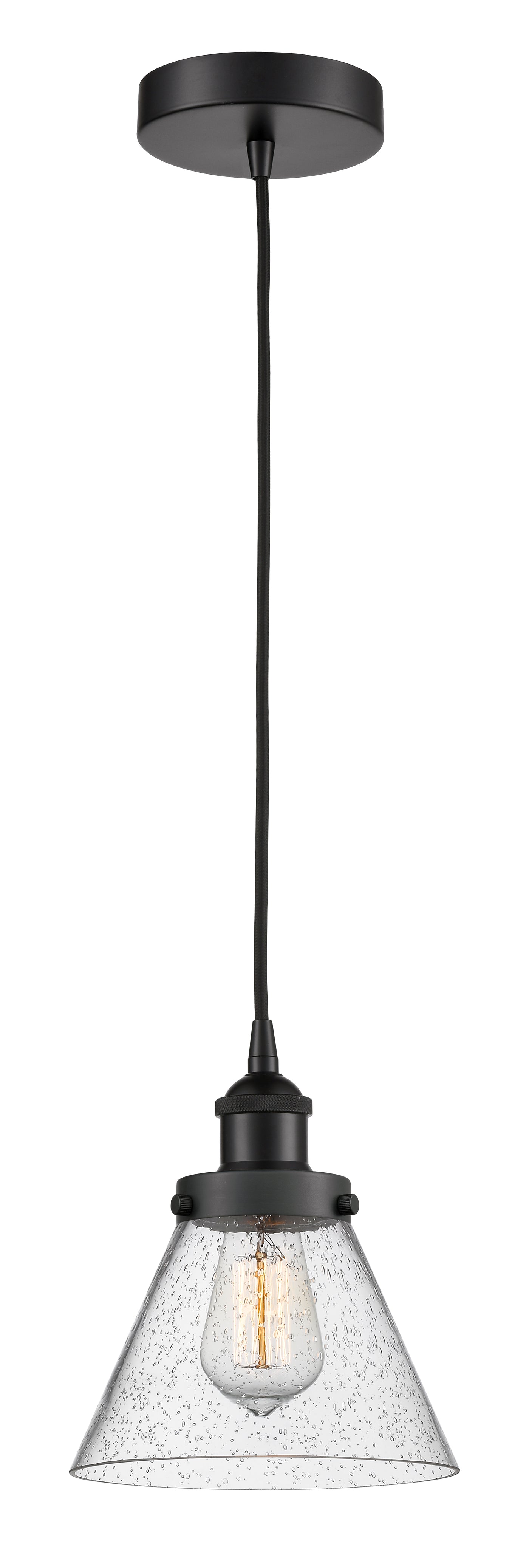 Edison Mini Pendant Antique Brass Finish
