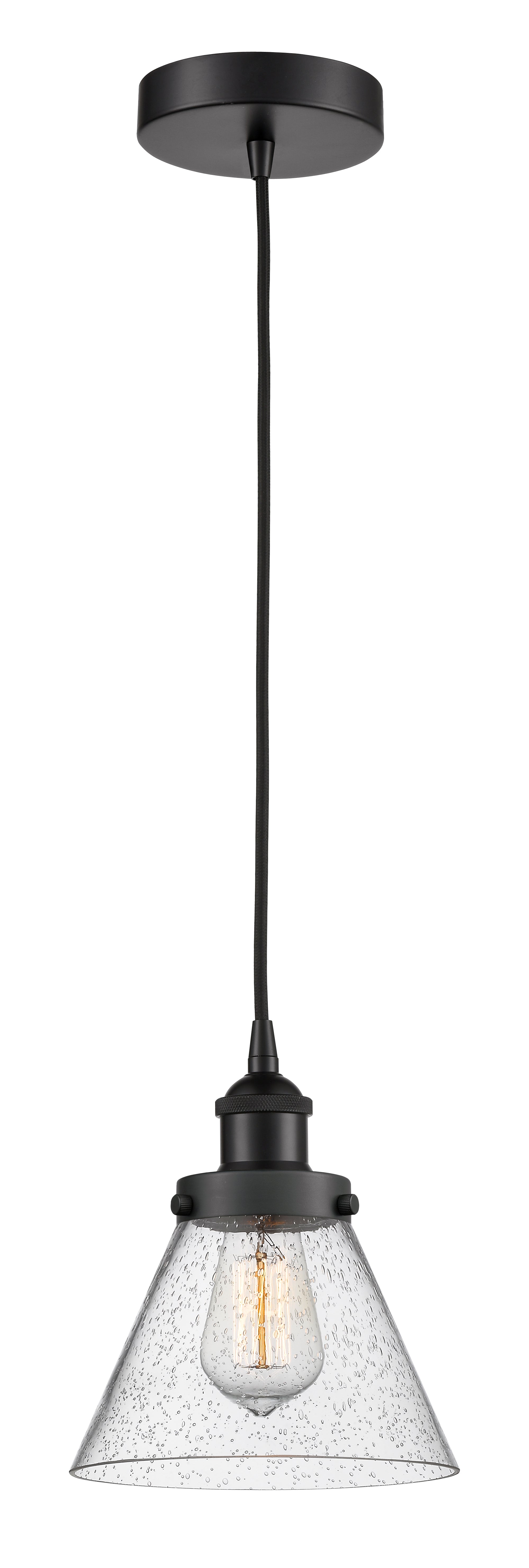 Edison Mini Pendant Antique Brass Finish