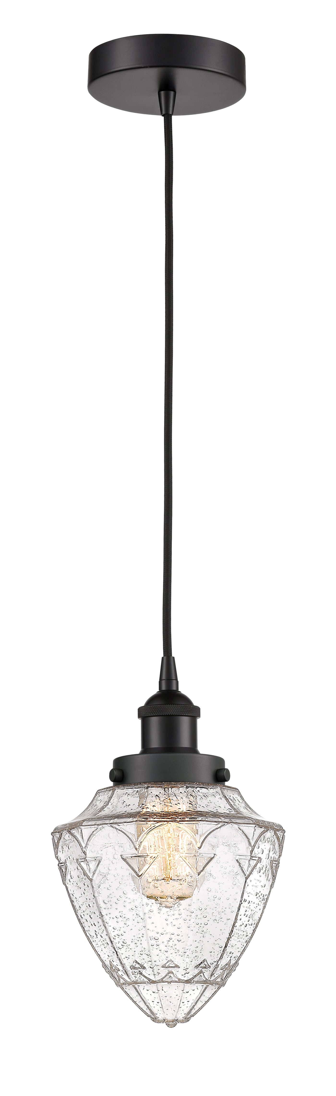 Edison Mini Pendant Matte Black Brass