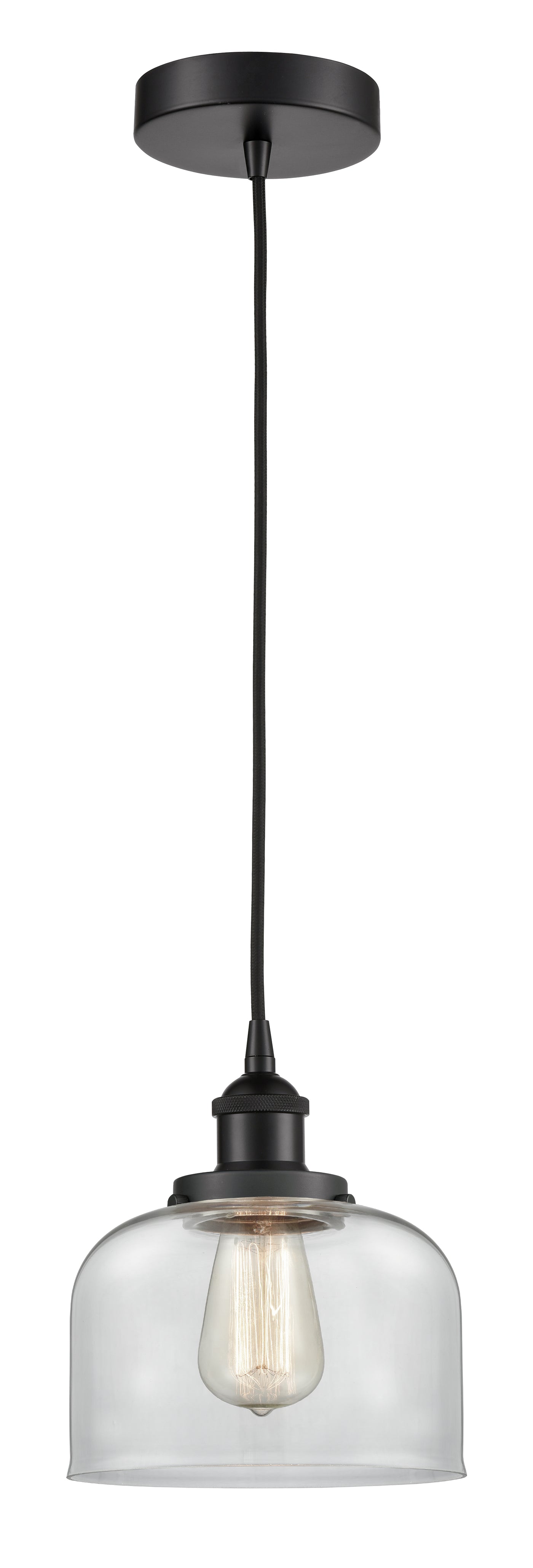 Edison Mini Pendant Antique Brass Steel