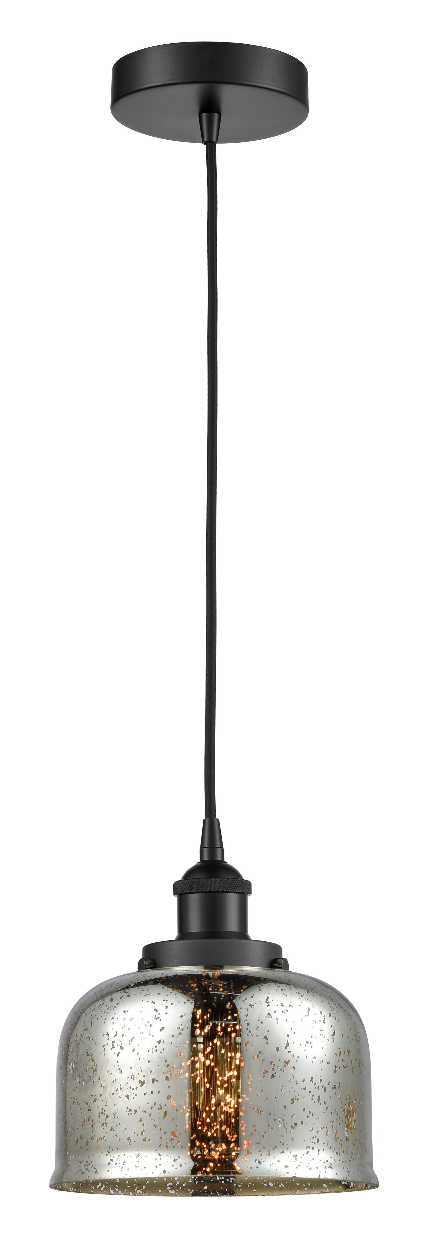 Edison Mini Pendant Antique Brass Steel