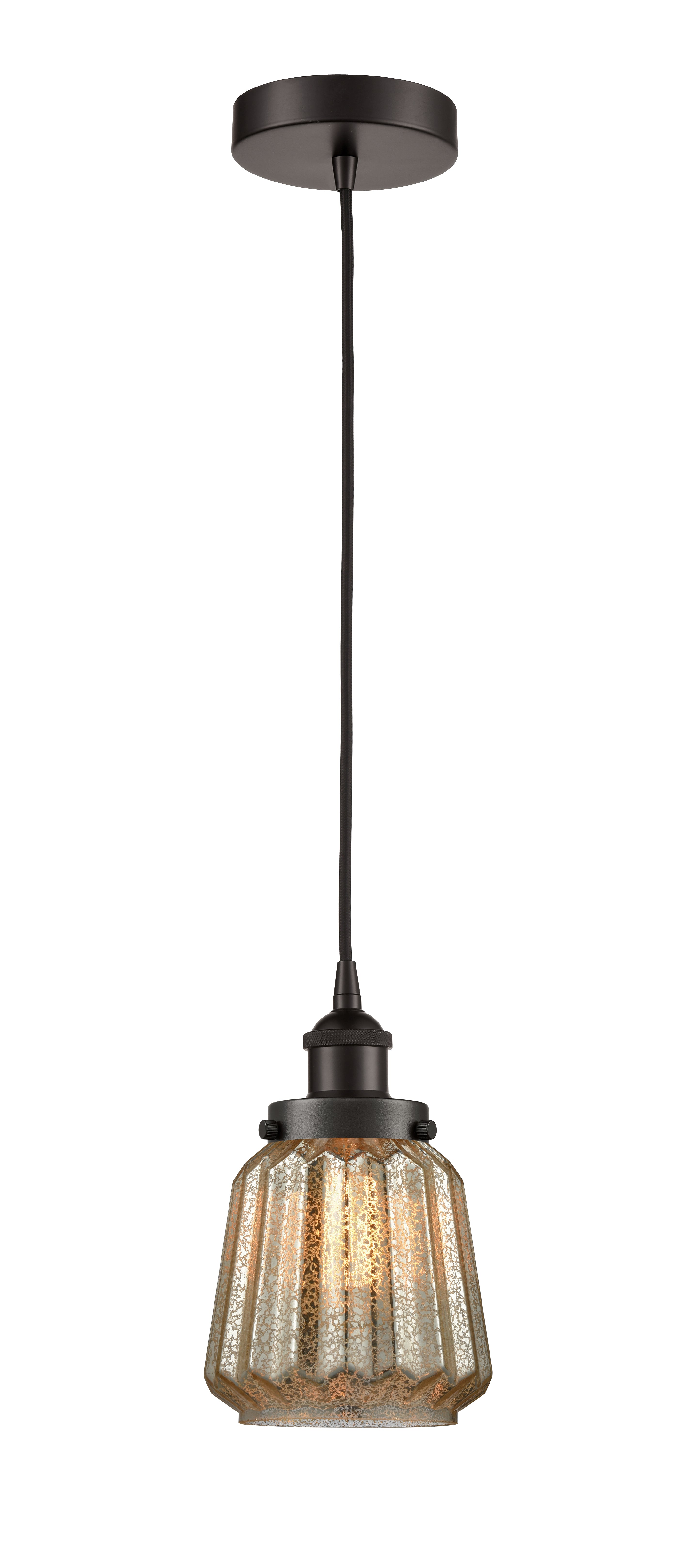 Edison Mini Pendant Antique Brass Cast