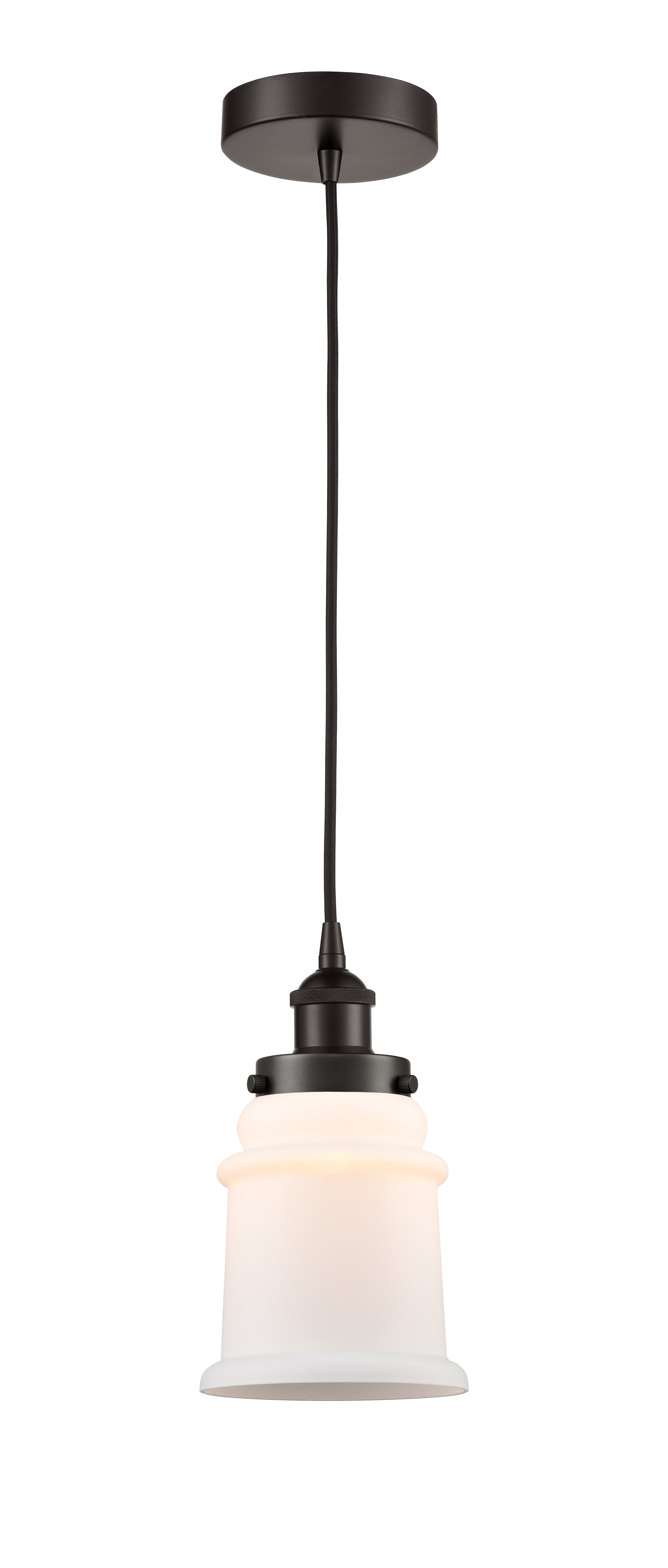Edison Mini Pendant Antique Brass 6 Inch
