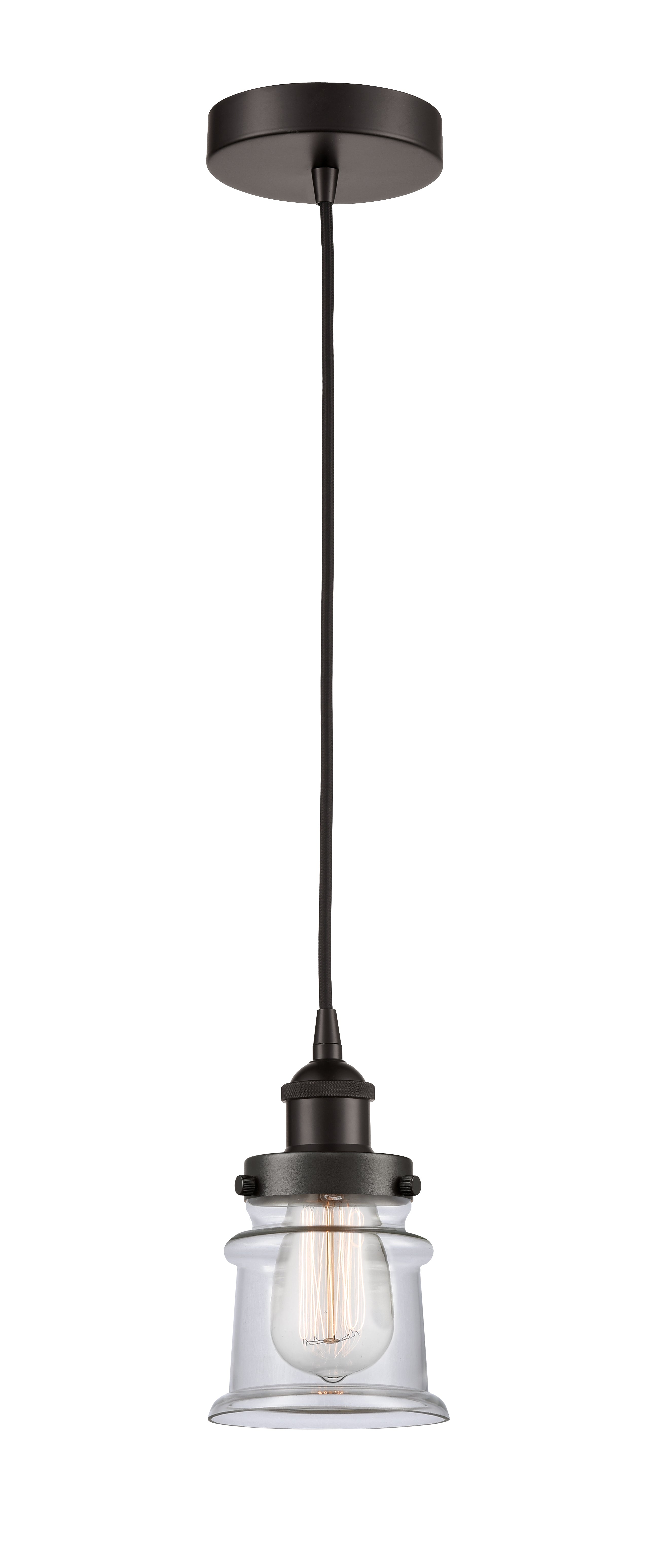 Edison Mini Pendant Antique Brass Finish