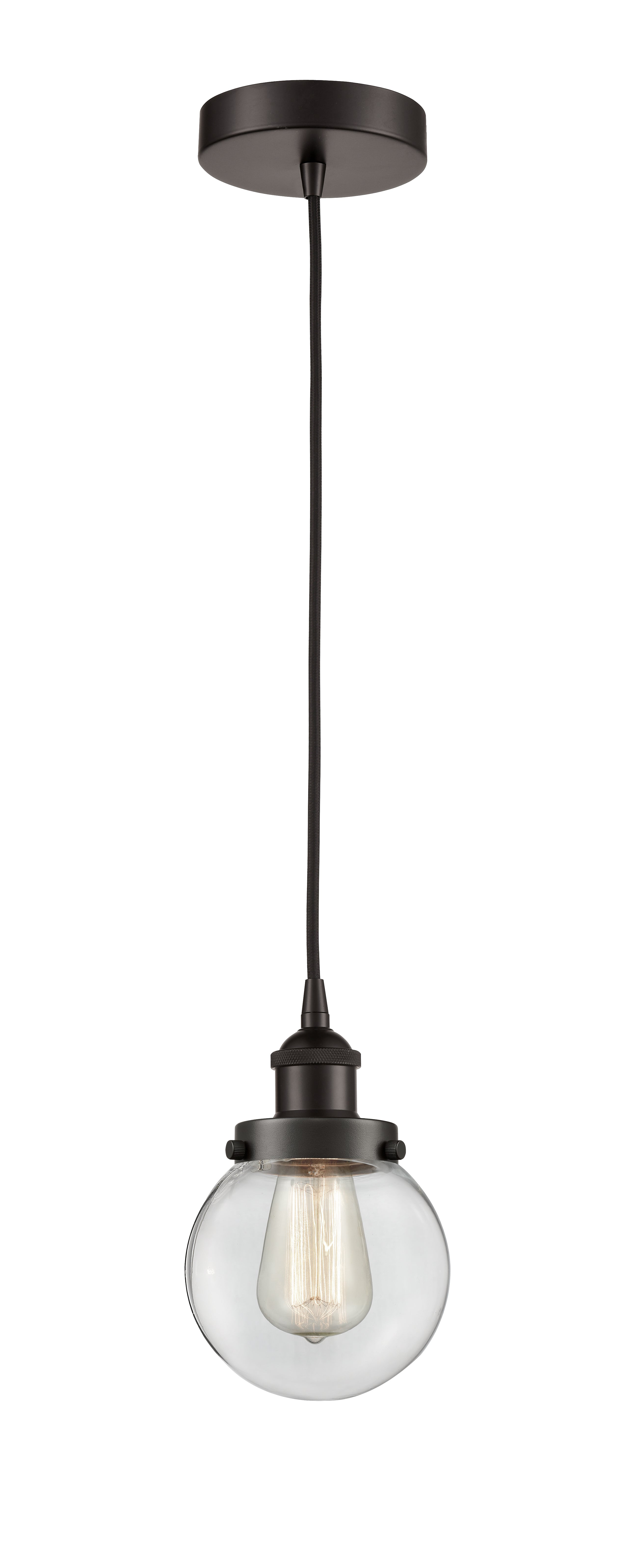 Edison Mini Pendant Antique Brass Finish