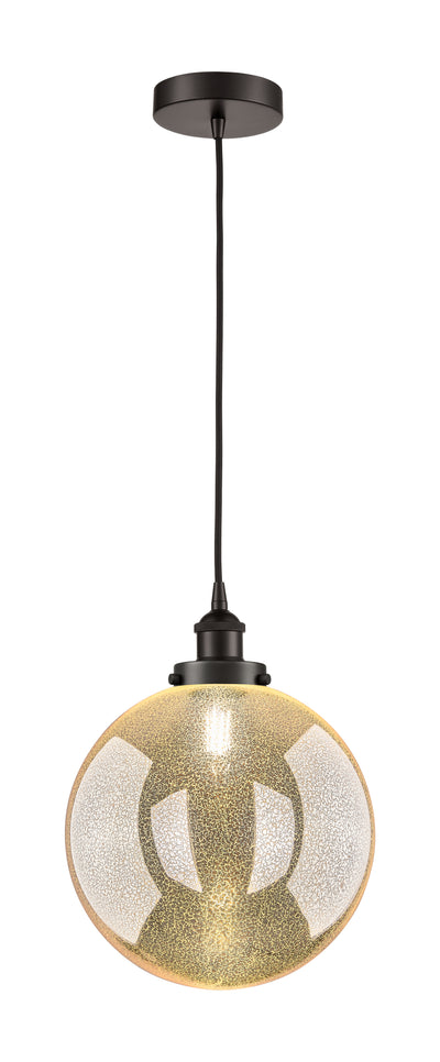Edison Mini Pendant Cast Brass Antique