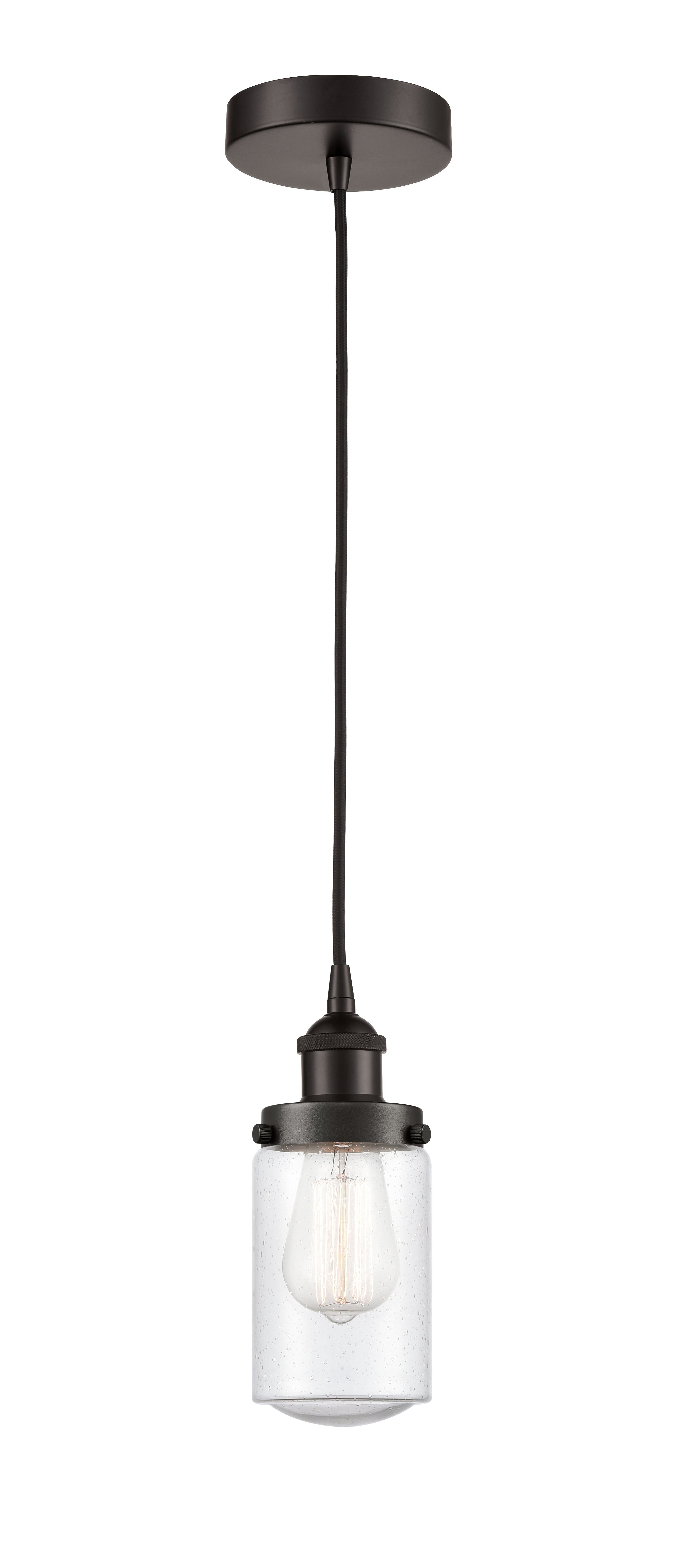 Edison Mini Pendant Antique Brass Finish