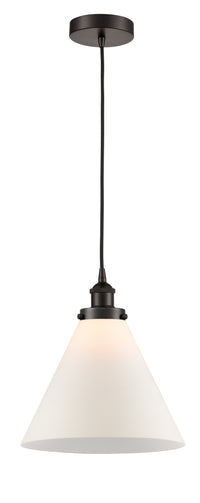 Edison Mini Pendant Cast Brass Antique