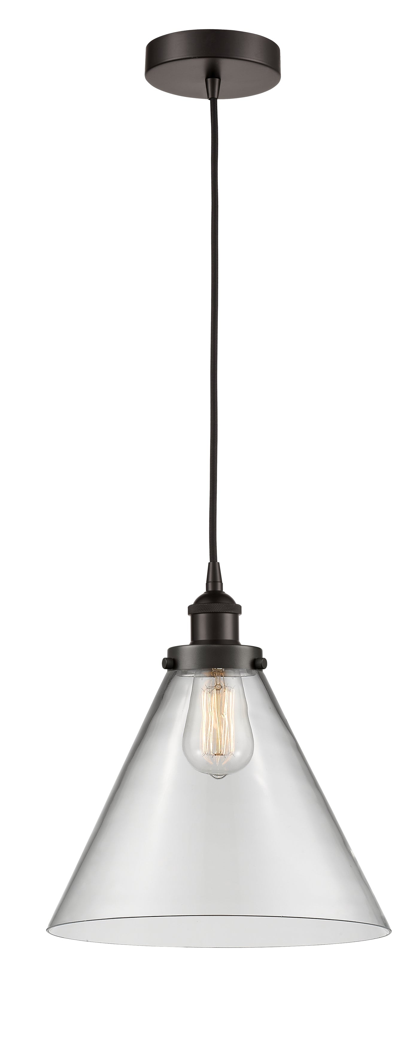 Edison Mini Pendant Cast Antique Brass